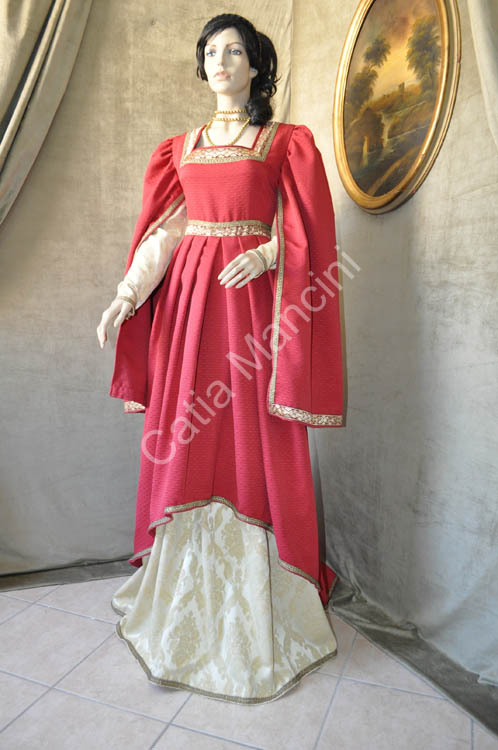Costume Medievale Donna Adulto (14)