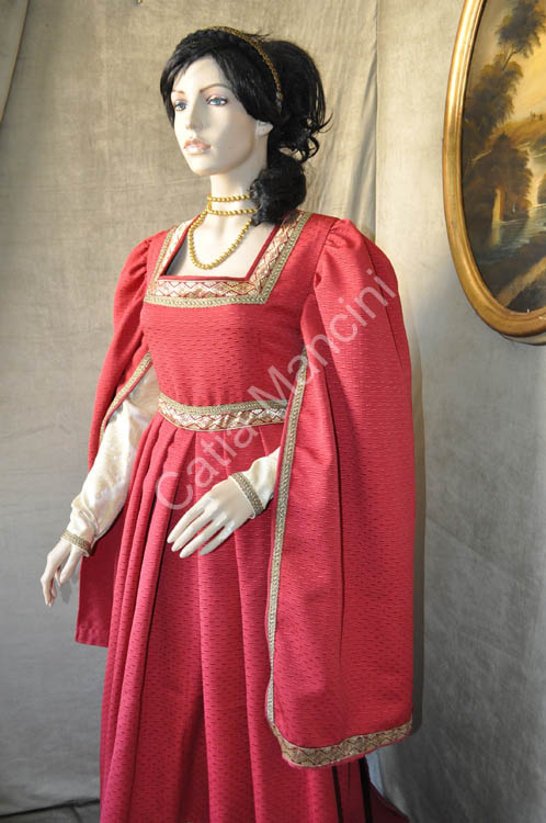 Costume Medievale Donna Adulto (2)