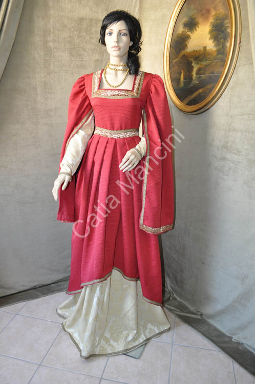 Costume Medievale Donna Adulto (6)