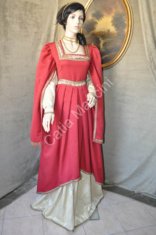 Costume Medievale Donna Adulto (8)