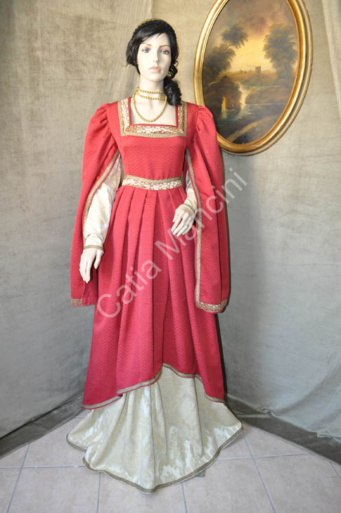Costume Medievale Donna Adulto