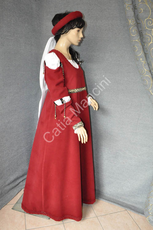 Costume Storico Donna Medievale (15)