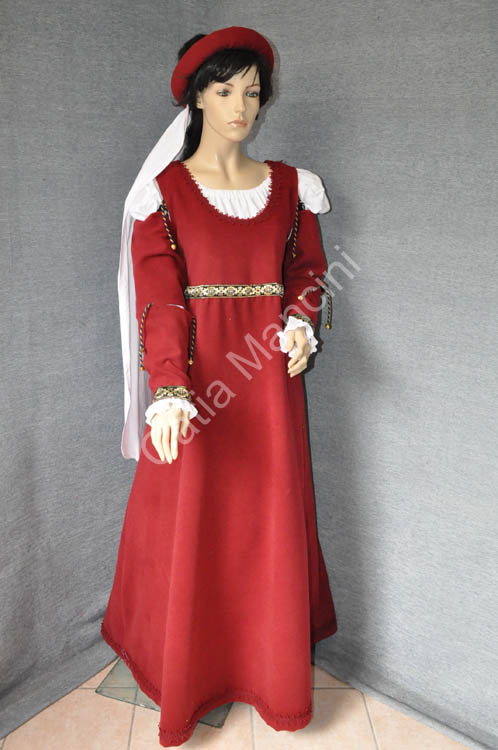 Costume Storico Donna Medievale