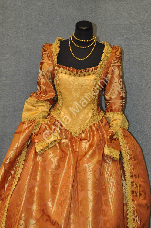 Costume Dama Medievale del 1500 (10)