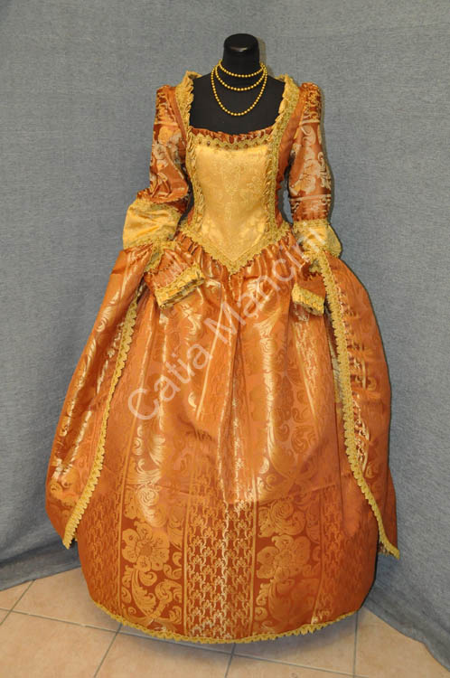 Costume Dama Medievale del 1500 (14)