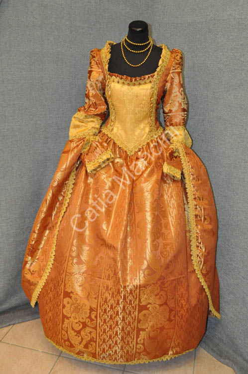 Costume Dama Medievale del 1500 (5)