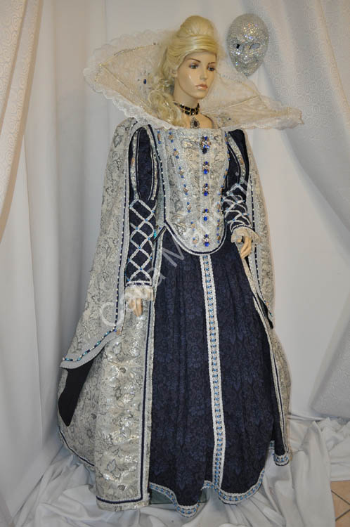 Vestito Rinascimentale del 1500 Catia Mancini (1)