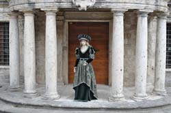 Catia Mancini Dama medievale vestito (1)