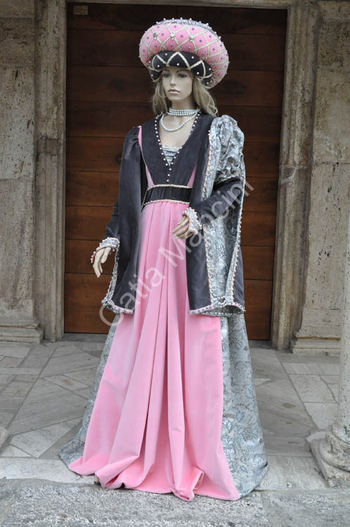 Vestito Dama Medioevo Catia Mancini (1)
