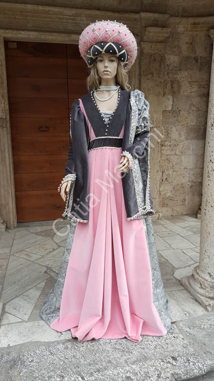 Vestito Dama Medioevo Catia Mancini (10)