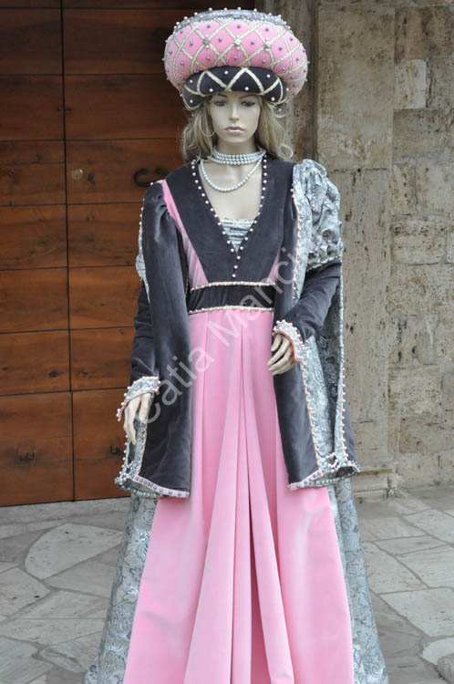 Vestito Dama Medioevo Catia Mancini (13)