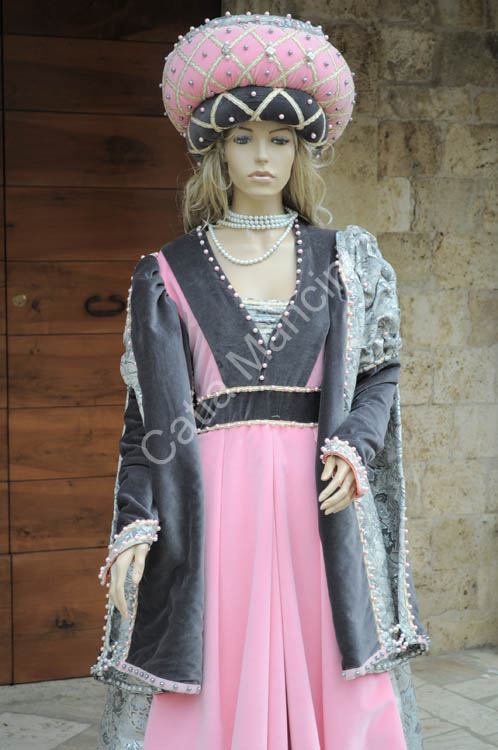 Vestito Dama Medioevo Catia Mancini (15)