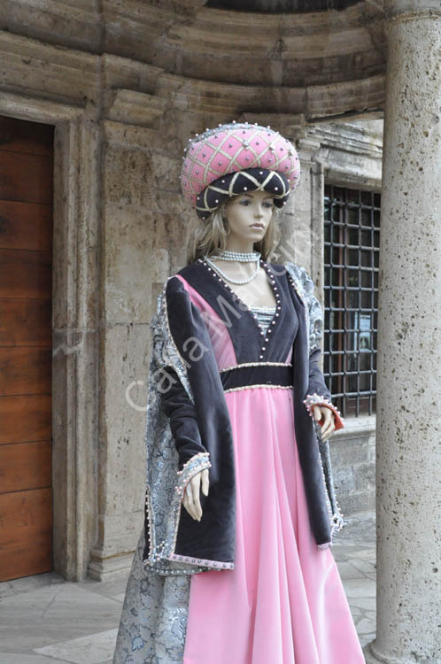 Vestito Dama Medioevo Catia Mancini (5)