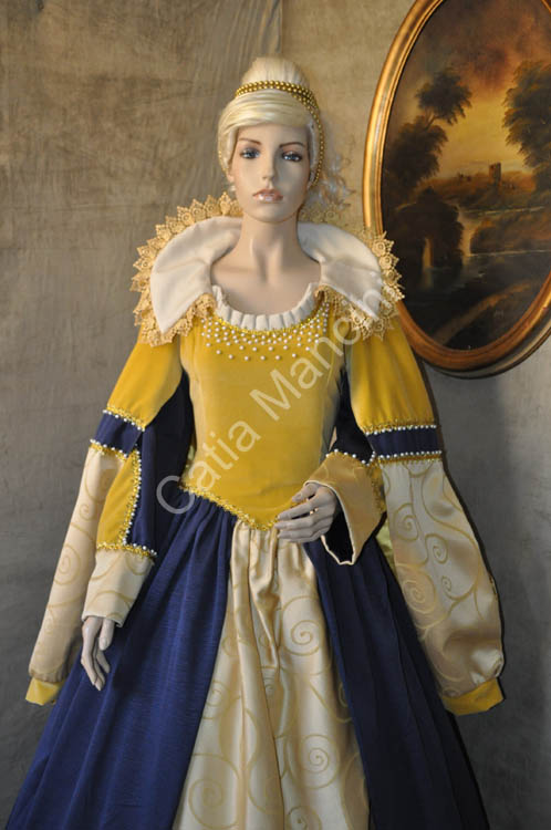 Vestito Nobildonna Medievale (11)