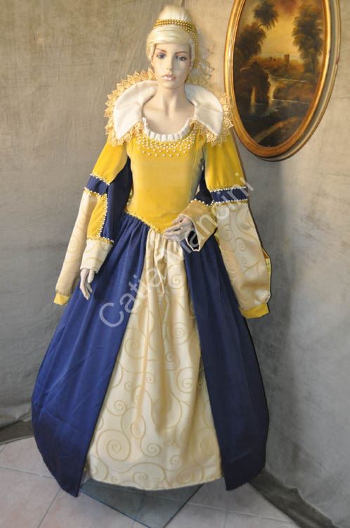 Vestito Nobildonna Medievale (14)