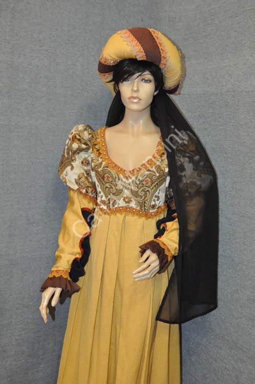 Vestito Donna del Medioevo (12)