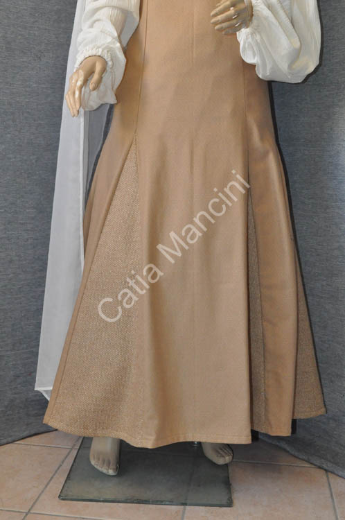 vestito locandiera medievale in lana (2)