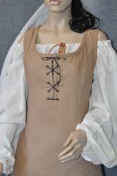 vestito locandiera medievale in lana (4)