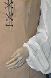 vestito locandiera medievale in lana (7)