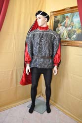 Costume Uomo Medievale con copricapo (1)