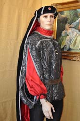 Costume Uomo Medievale con copricapo (12)