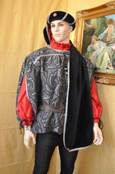 Costume Uomo Medievale con copricapo (15)