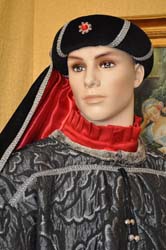 Costume Uomo Medievale con copricapo (4)