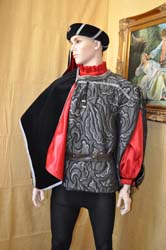 Costume Uomo Medievale con copricapo (5)