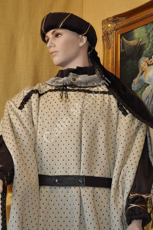 Veste Medievale Uome del 1400 (16)
