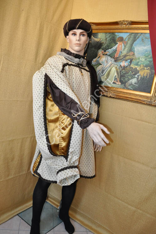 Veste Medievale Uome del 1400 (6)