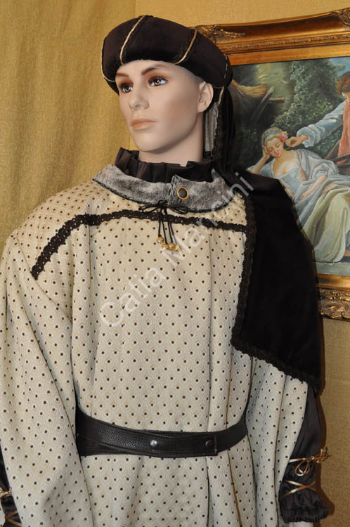 Veste Medievale Uome del 1400 (9)