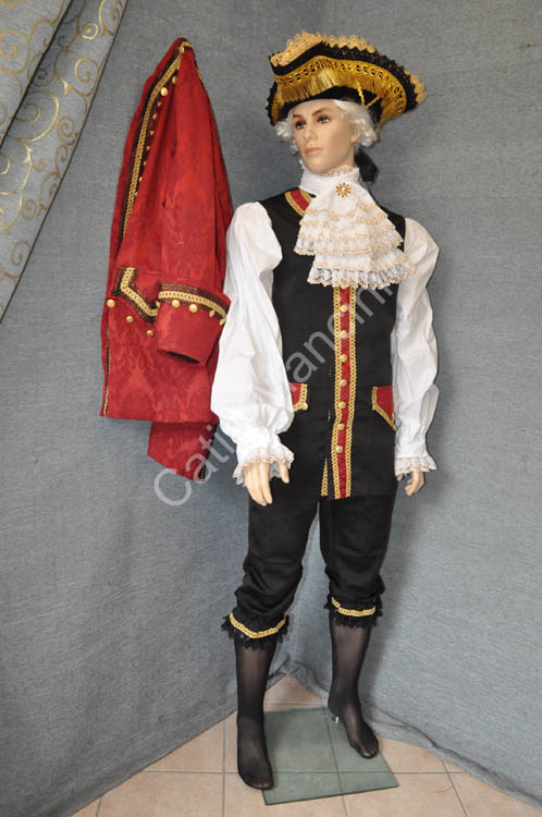 Costume Storico Uomo 1700 Ballo Cavalchina (14)