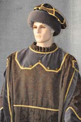 Vestito medievale velluto (11)