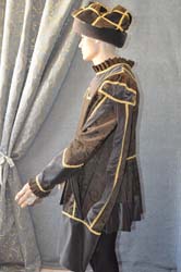 Vestito medievale velluto (14)