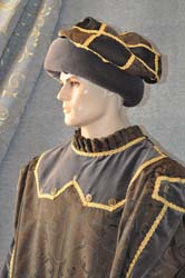 Vestito medievale velluto (9)