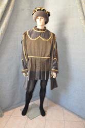 Vestito medievale velluto