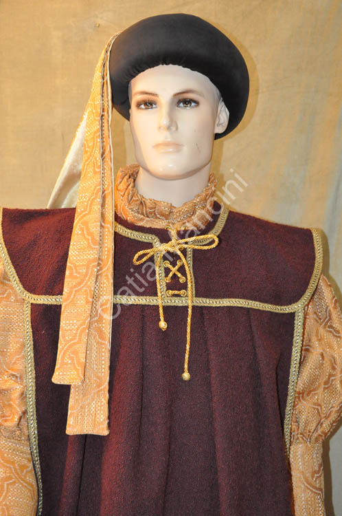 Abito Maschile Medievale del trecento (11)