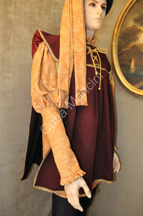 Abito Maschile Medievale del trecento (7)