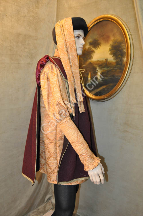 Abito Maschile Medievale del trecento (8)