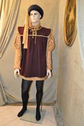 Abito Maschile Medievale del trecento (15)