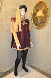 Abito Maschile Medievale del trecento (6)