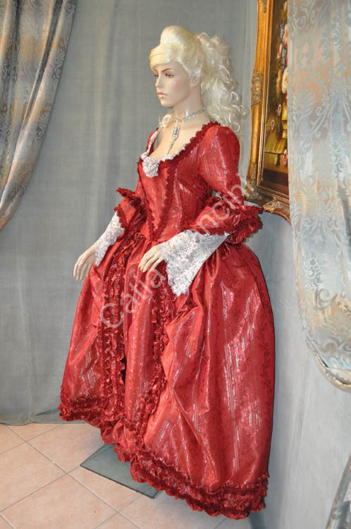 Costume Dama Veneziana tipica del 700 Carnevale (12)