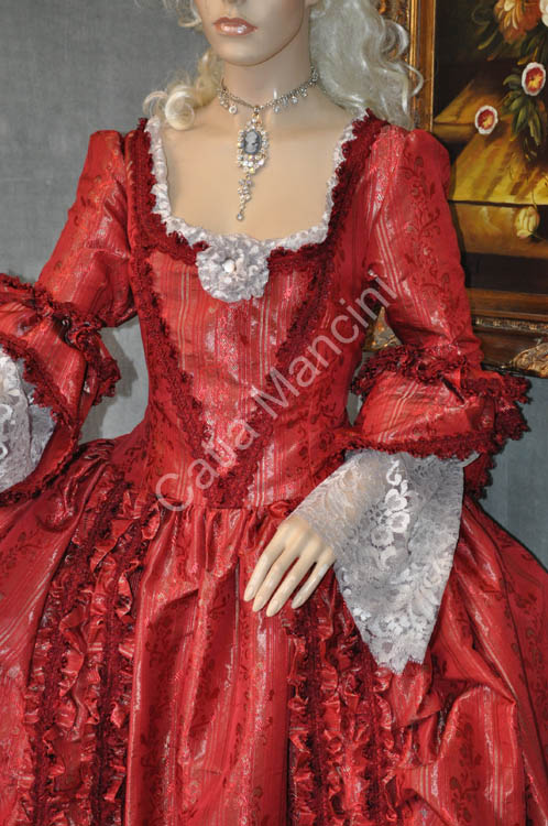 Costume Dama Veneziana tipica del 700 Carnevale (15)