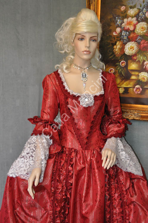 Costume Dama Veneziana tipica del 700 Carnevale (2)