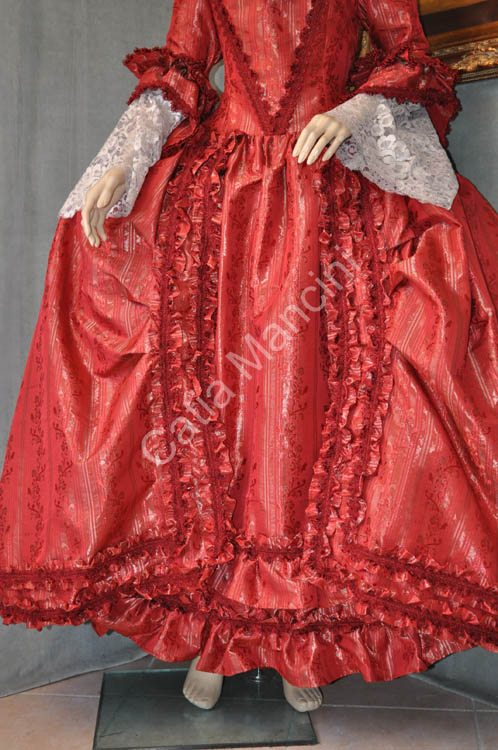 Costume Dama Veneziana tipica del 700 Carnevale (6)