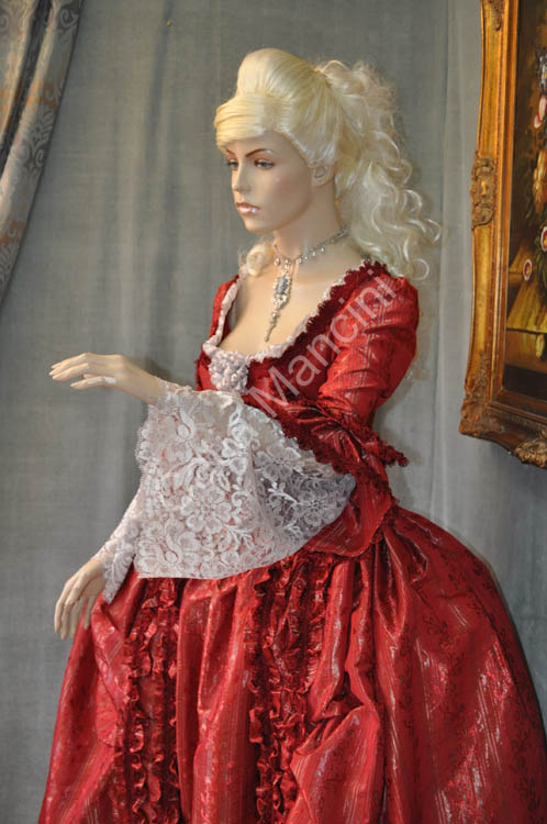 Costume Dama Veneziana tipica del 700 Carnevale (8)